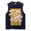 Daisy Unisex Washed Tank Top