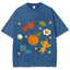 Cute Characters Unisex Vintage Washed Tee
