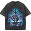 Cosmic Mewtwo Galaxy Neon Vintage Tee | Pokemon Anime