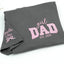 Custom Girl Dad Embroidered Shirt With Baby Name, Pregnancy Announcement Gift