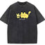 Cute Parent & Kid Pikachu Vintage Washed T-Shirt