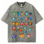 Kirby x Pokemon Unisex Vintage Washed Tee