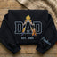 Custom Super Saiyan Dad Shirt, Personalized Anime Father's Day Gift