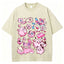 Pink Pokémon Friends Unisex Vintage Washed Tee