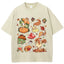 Vintage Washed Fall Autumn PKM Halloween Graphic T Shirt