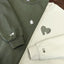 Custom Embroidered Heart and Puzzle Piece Sweatshirt-Gift For Custom