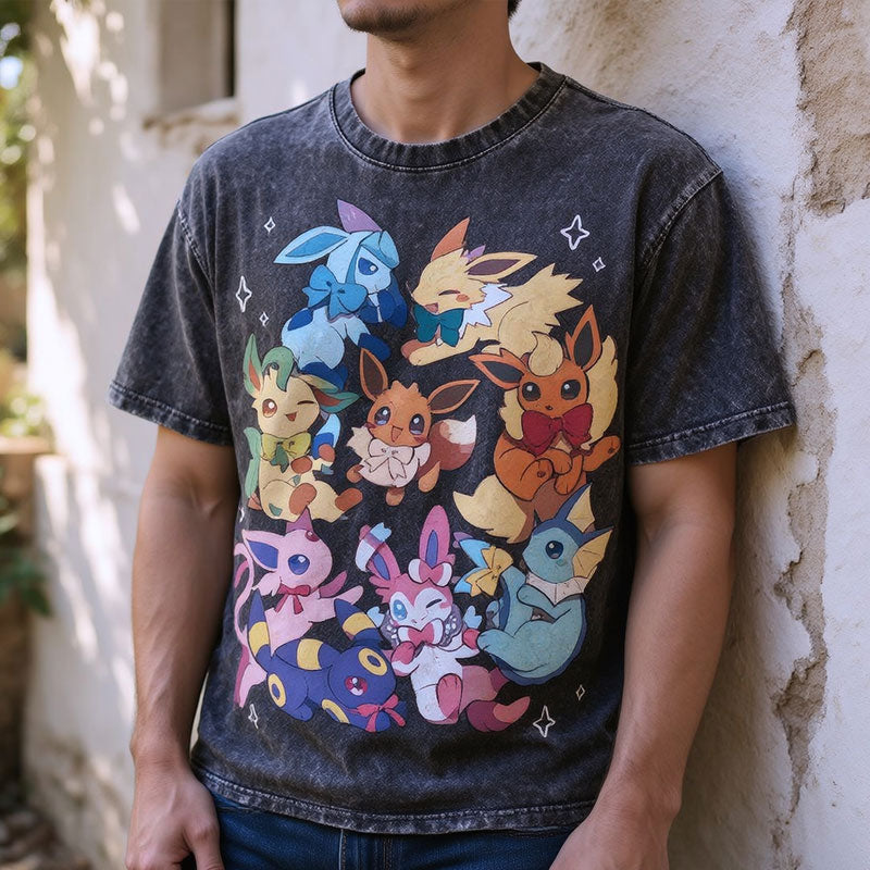 Eevee Unisex Vintage Washed Tee