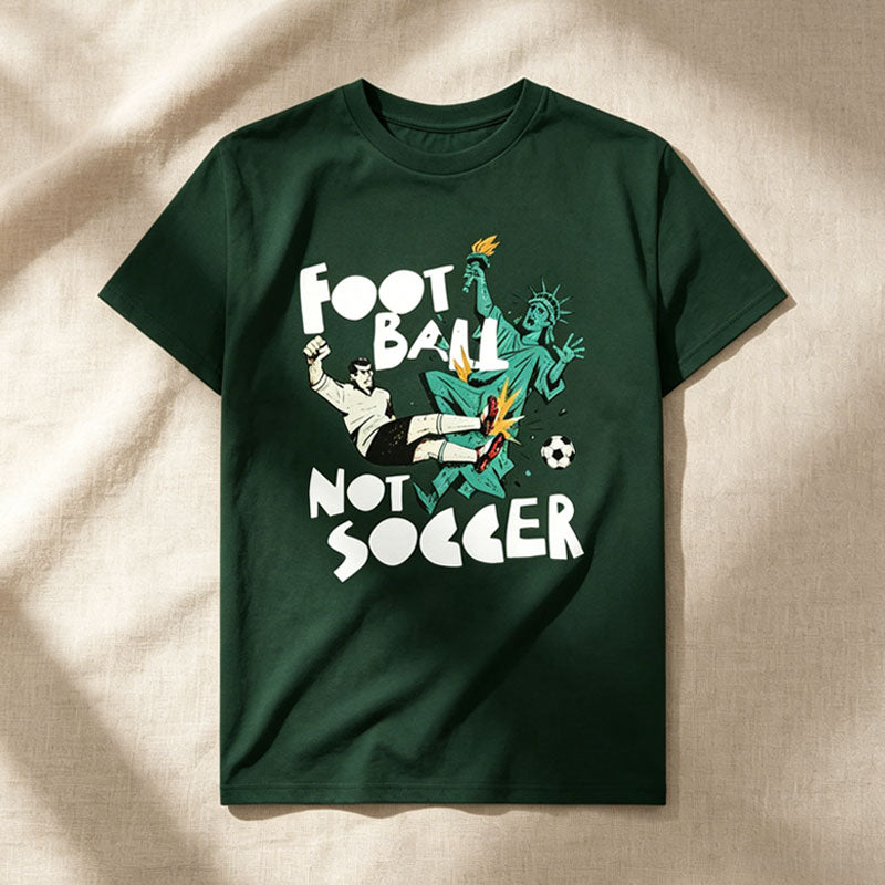 Football Not Soccer T-shirt Main image