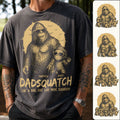 Personalized Papasquatch, Gifts for Dad Funny Papa Tshirt Cool Daddy Bigfoot Tee