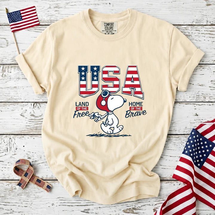 USA Land Of The Free T-Shirt Main image