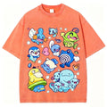 Pokémon Weaving Unisex Vintage Washed Tee
