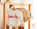 Custom Embroidered Baby Name Sweater