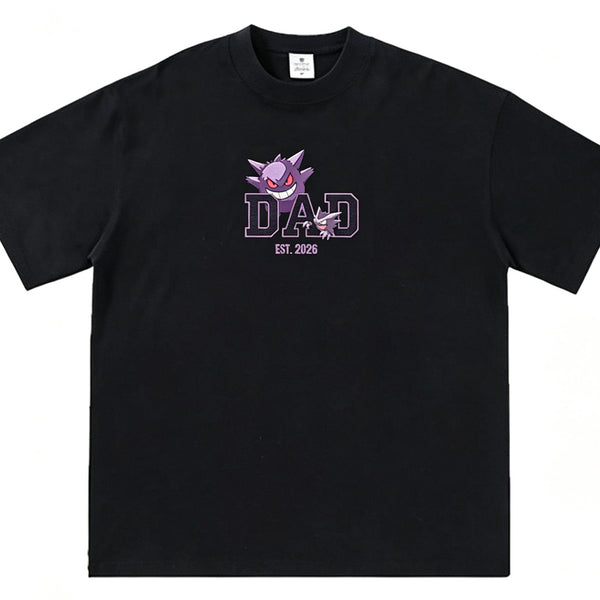 Custom Embroidered Anime Sweatshirt, Personalized PokaDad Character Hoodie