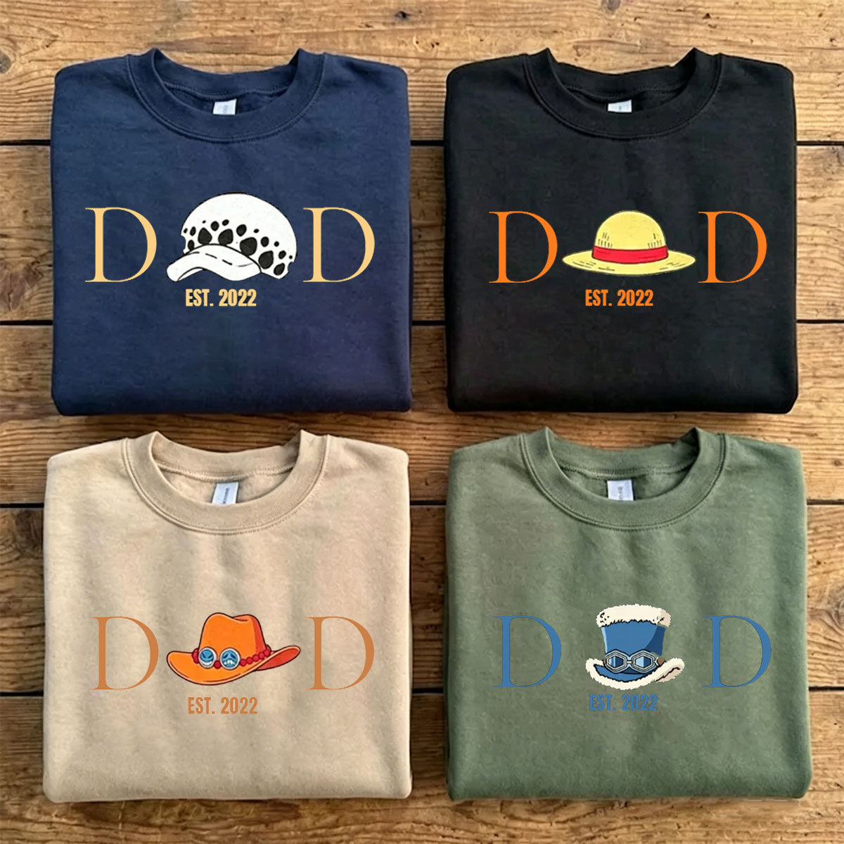 Personalized Custom Anime Dad Print Tee Main image