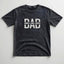 Custom Embroidered Dad Washed T-Shirt With Kids Names