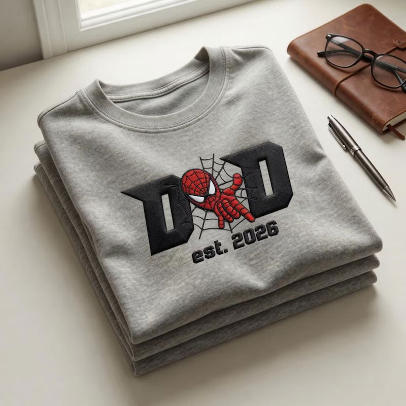 Dad Hero Embroidered Shirt Main image