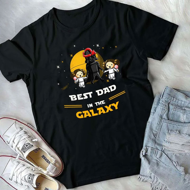 Best Dad in the galaxy, funny father day gift Main image