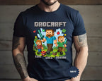 Personalized DadCraft Shirt, Gamer Dad DadCraft Tee