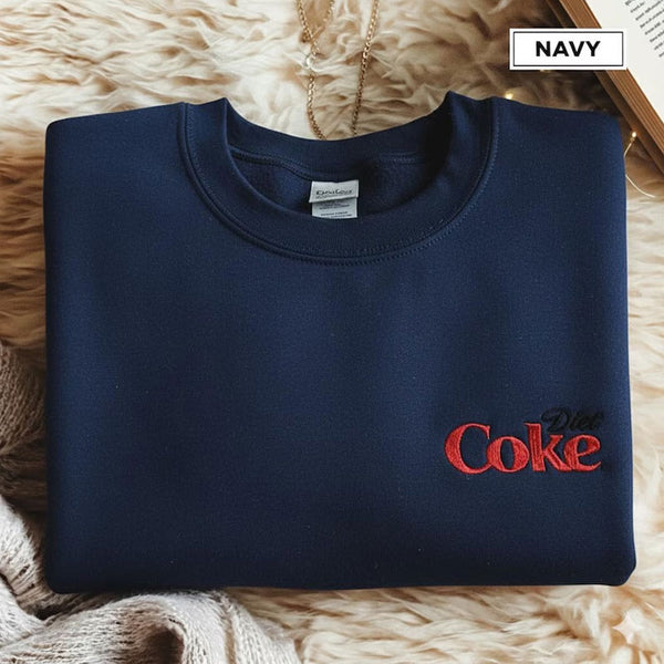 Diet Coke Embroidered Sweatshirt