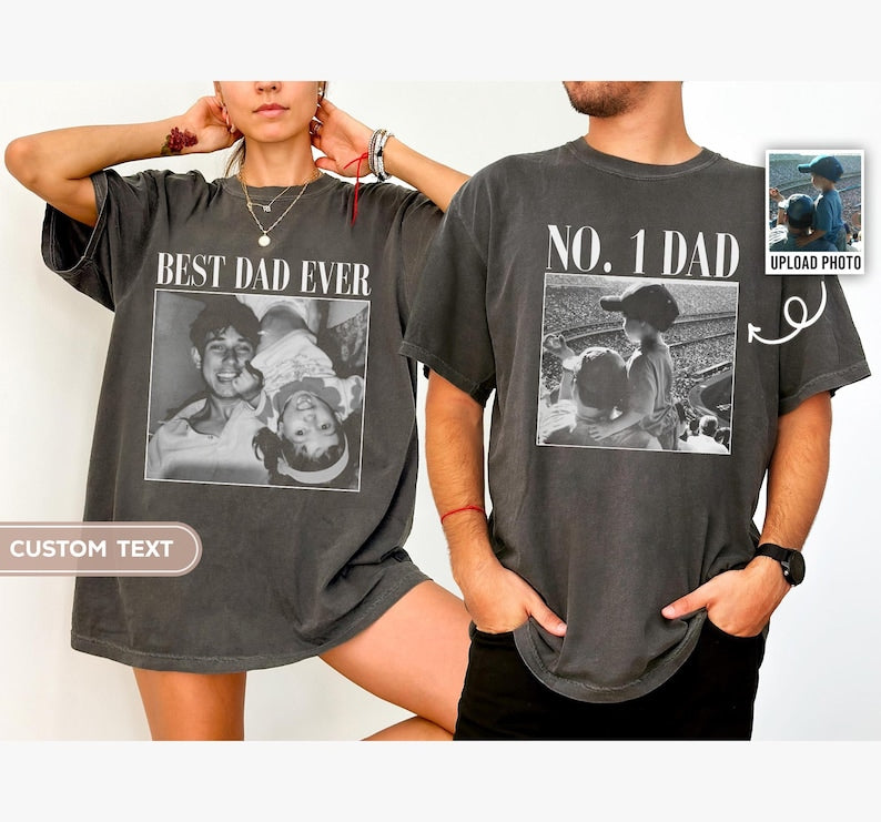 Custom Photo Dad Shirt