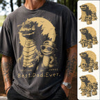 Personalized Best Dad Ever Dadzilla T-Shirt Father Day Gifts for Dad Funny Papa Tshirt