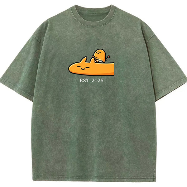 Cute Parent & Kid Charmander Vintage Washed T-Shirt