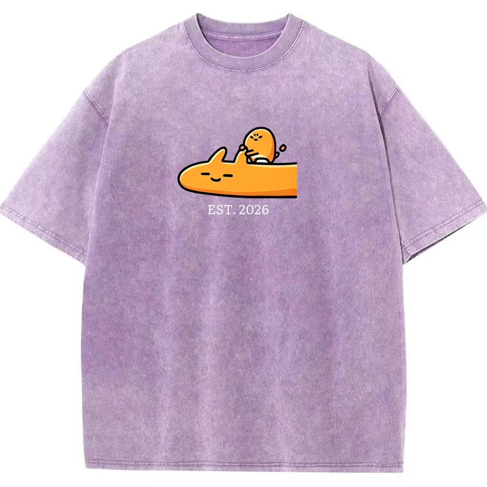 Cute Parent & Kid Charmander Vintage Washed T-Shirt