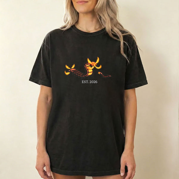 Cute Parent & Kid Scolipede Vintage Washed T-Shirt