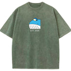 Cute Parent & Kid Wailord Vintage Washed T-Shirt