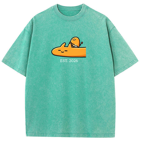 Cute Parent & Kid Charmander Vintage Washed T-Shirt