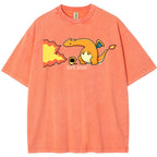 Cute Parent & Kid Charizard Vintage Washed T-Shirt