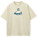 Cute Parent & Kid Snorlax Vintage Washed T-Shirt