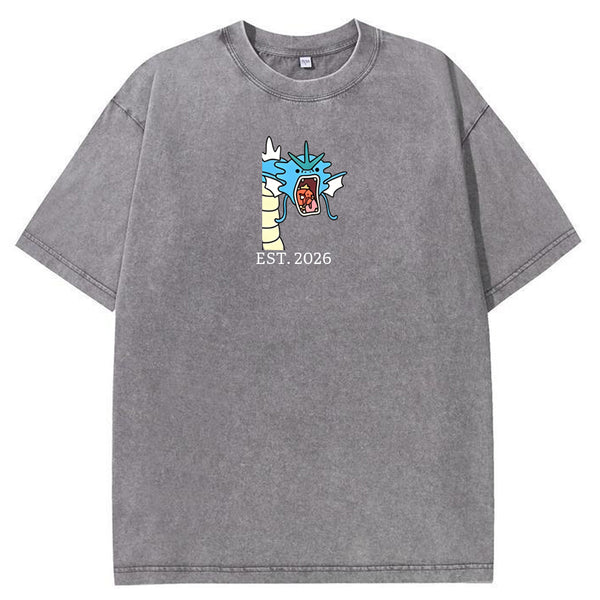 Cute Parent & Kid Dragonair Vintage Washed T-Shirt