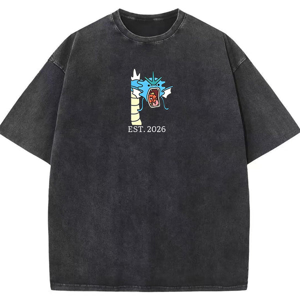Cute Parent & Kid Dragonair Vintage Washed T-Shirt