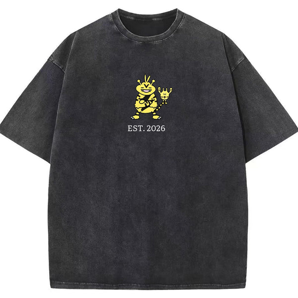 Cute Parent & Kid Electabuzz Vintage Washed T-Shirt