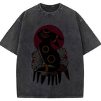 Traditional Bold Umbreon Wash Vintage Tee | Pokemon Anime