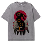 Traditional Bold Umbreon Wash Vintage Tee | Pokemon Anime