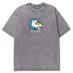 Cute Parent & Kid Snorlax Vintage Washed T-Shirt
