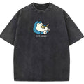 Cute Parent & Kid Snorlax Vintage Washed T-Shirt