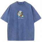 Cute Parent & Kid Blastoise Vintage Washed T-Shirt