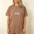 Cute Parent & Kid Seel Vintage Washed T-Shirt