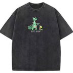 Cute Parent & Kid Sceptile Vintage Washed T-Shirt