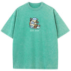 Cute Parent & Kid Blastoise Vintage Washed T-Shirt