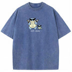Cute Parent & Kid Blastoise Vintage Washed T-Shirt