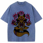 Bold Traditional Tattoo Kadabra Wash Vintage Tee | Pokemon Anime