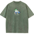 Cute Parent & Kid Bulbasaur Vintage Washed T-Shirt