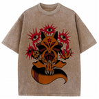 Bold Traditional Tattoo Kadabra Wash Vintage Tee | Pokemon Anime