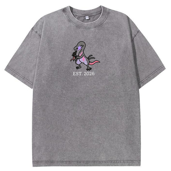 Cute Parent & Kid Salandit Vintage Washed T-Shirt