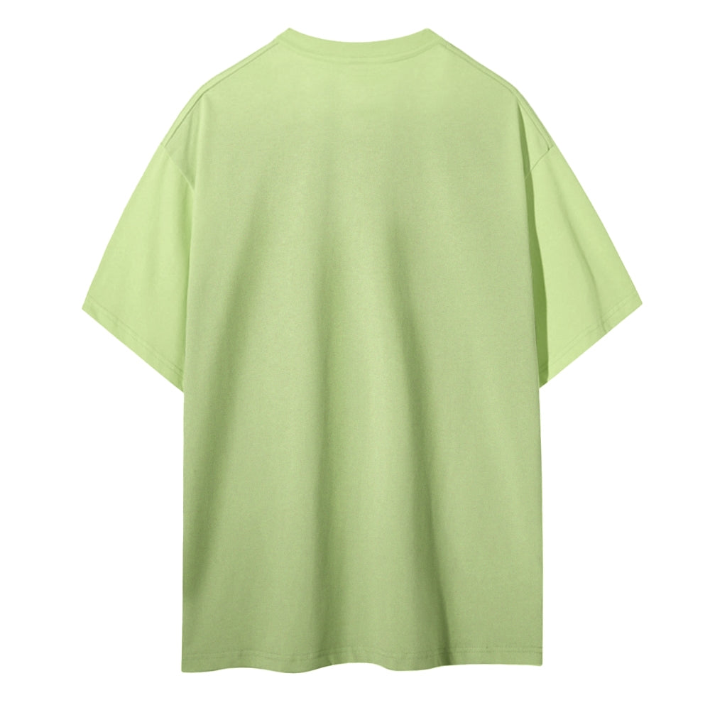Meditation Skull Women Round Neck Casual Short Sleeve T-Shirt