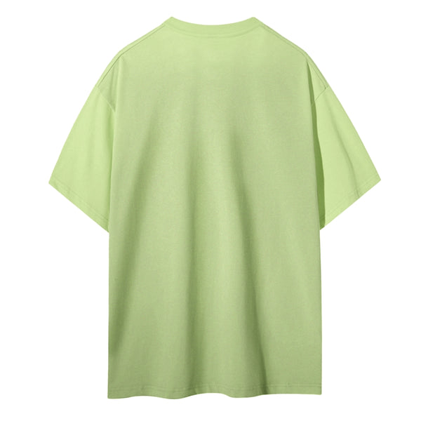 Meditation Skull Women Round Neck Casual Short Sleeve T-Shirt
